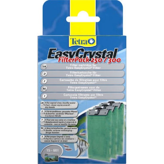 Υλικό Φίλτρου Tetra Easy Crystal Filter Pack 250/300 Υλικά Φιλτραρίσματος