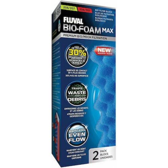 Υλικό Φίλτρου Fluval Bio Foam Max Σφουγγάρι για Φιλτράρισμα Ενυδρείου 206/207-306/307