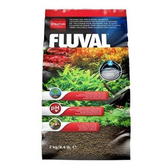 Υπόστρωμα Ενυδρείου για Φυτά Fluval Stratum 2kg Υποστρώματα-Χαλίκια