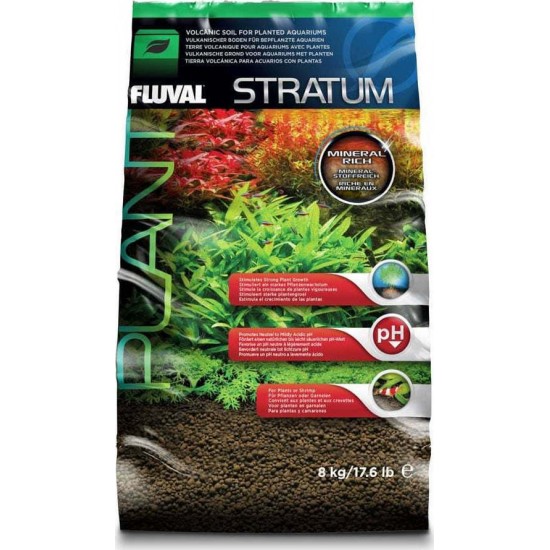 Υπόστρωμα Ενυδρείου για Φυτά Fluval Stratum8kg Υποστρώματα-Χαλίκια