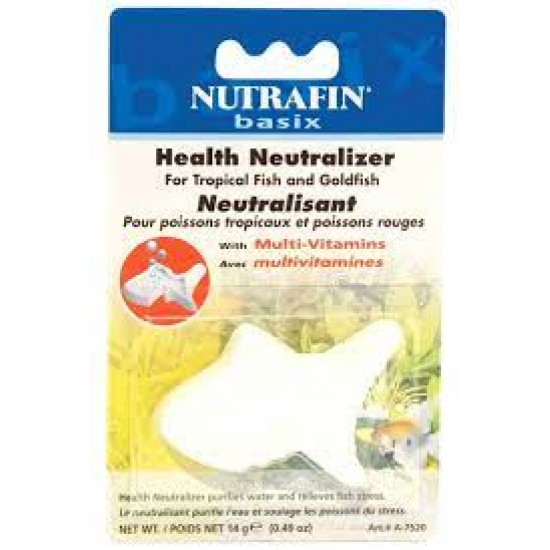 Βελτιωτικό Νερού Nutrafin Basix Health Neutralizer with Multi-Vitamins 14gr Βελτιωτικά Νερού