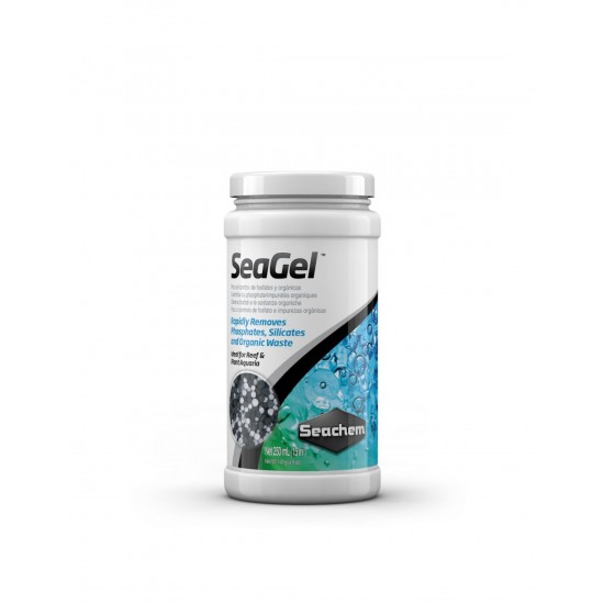 Βελτιωτικό Νερού Seachem SeaGel Άνθρακας & Αντιφόσφορος 250ml Βελτιωτικά Νερού