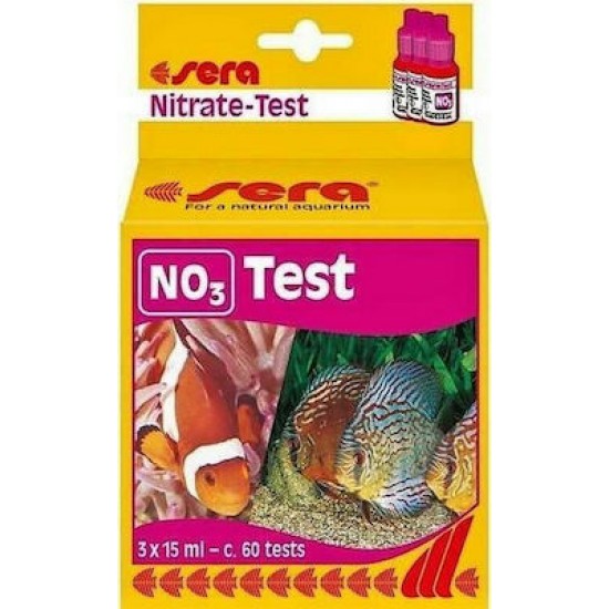 Test Νερού Sera Nitrate NO3 3x15ml Test Νερού