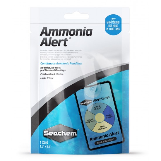 Test Νερού Seachem Ammonia Alert  Test Νερού