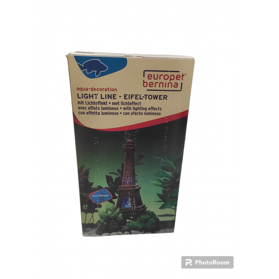 Διακόσμηση Ενυδρείου Europet Eifel Tower & Museums 17,5x19x35 cm Διακοσμητικά